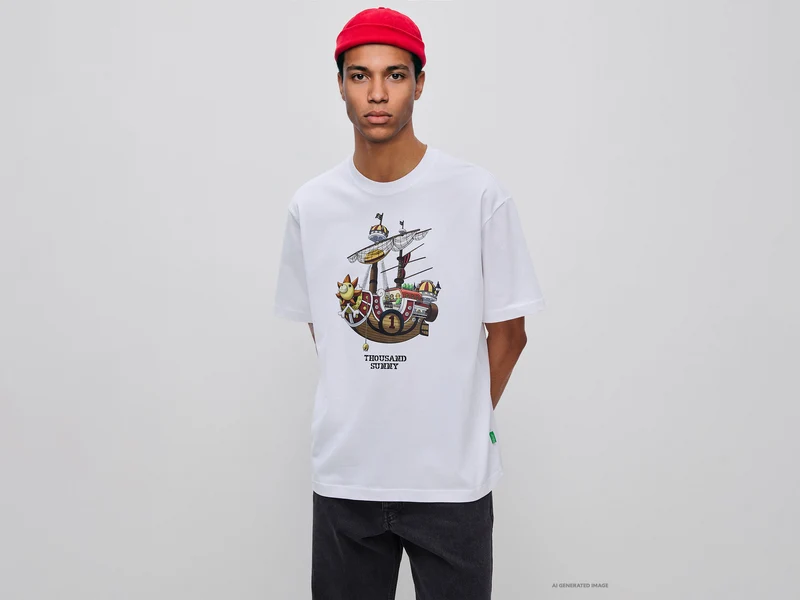 One Piece Print T-Shirt