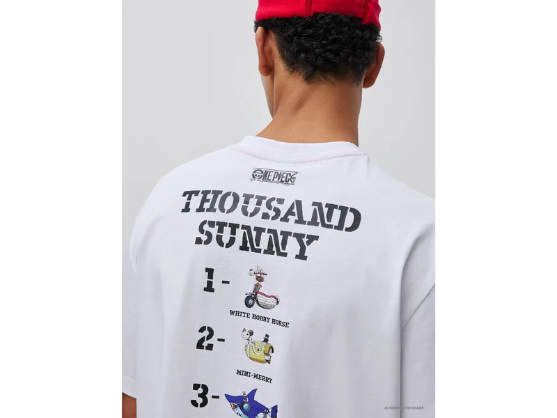 One Piece Print T-Shirt