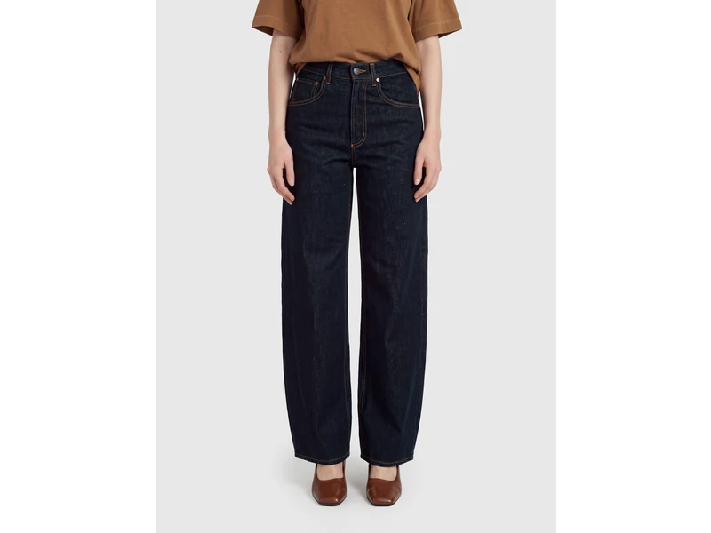Weit geschnittene Jeans mit Waschung