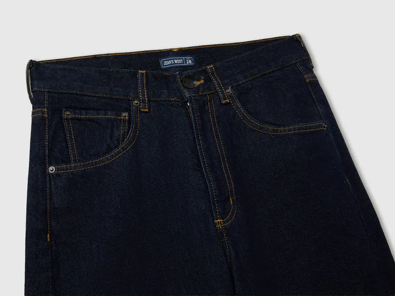 Weit geschnittene Jeans mit Waschung