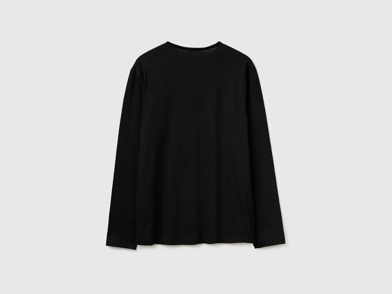 T-Shirt mit Henley-Ausschnitt