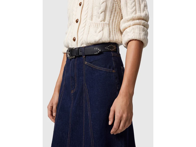 Überarbeiteter Jeansrock mit Effekt