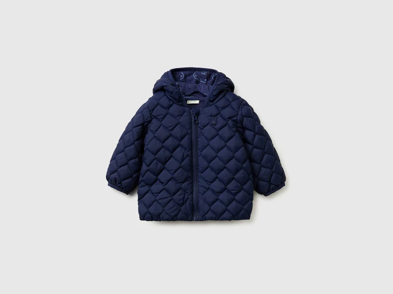 Daunenjacke mit Kapuze