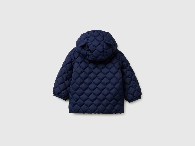 Daunenjacke mit Kapuze