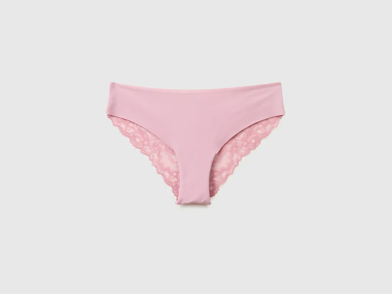 Brasilianisches Stretch-Material mit Spitze