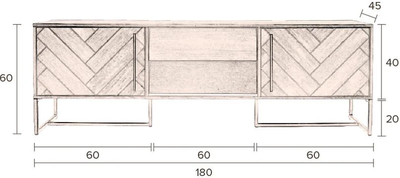Sideboard CLASS LOW von DUTCHBONE