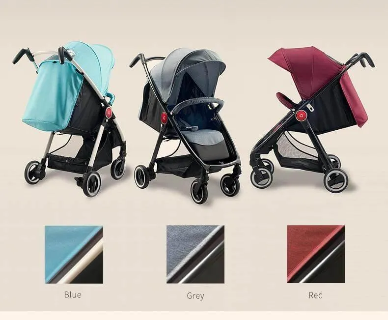 Lightweight Foldable Baby Stroller - Compact Travel Pushchair