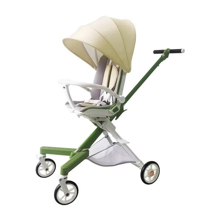 360 Rotating Folding Baby Stroller - Travel Pushchair