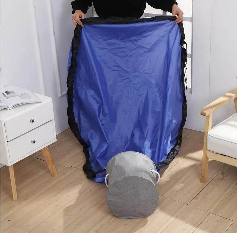 Portable Toy Storage Organizer Bag - Easy Clean-Up Solution