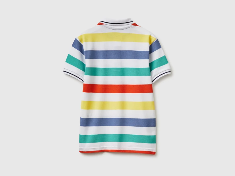 Gestreiftes Poloshirt