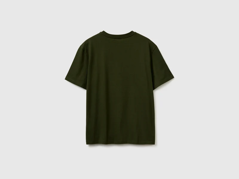 Baumwoll-T-Shirt mit Logo