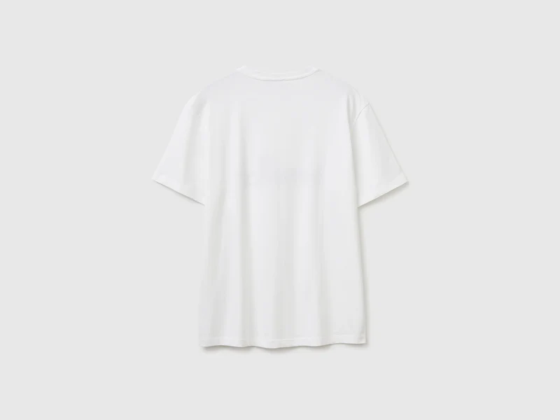 Baumwoll-T-Shirt mit Logo
