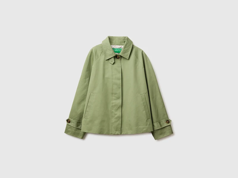 Kurzer Trenchcoat