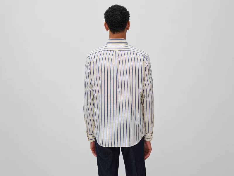 Gestreiftes Button-Down-Hemd