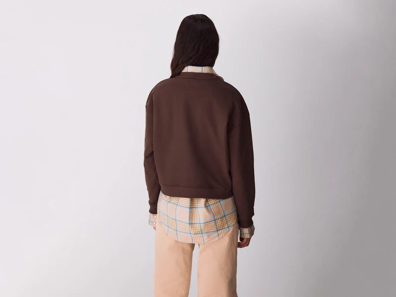 Sweatshirt mit Western-Print