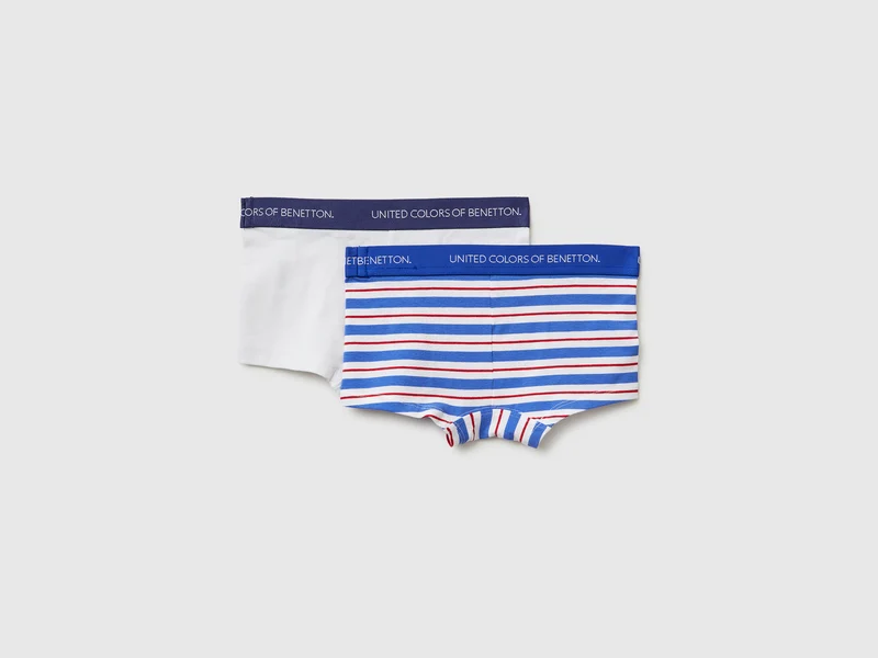 Zwei Boxershorts aus Stretch-Baumwolle