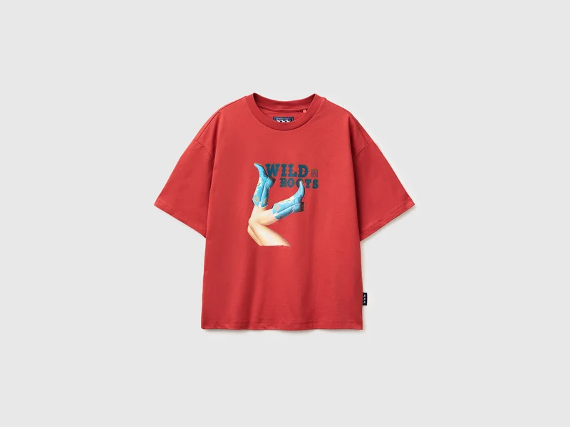 Western-Print-T-Shirt