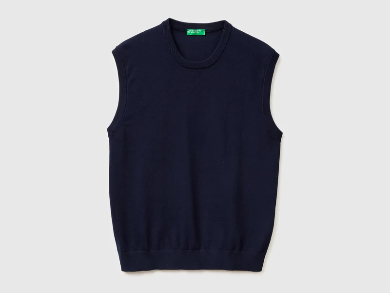 Weste aus Baumwoll-Trikot