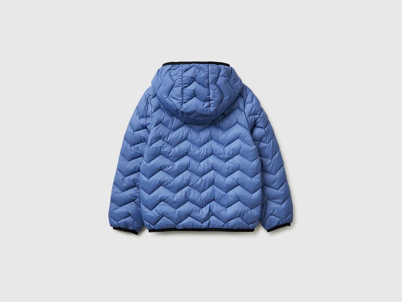 Wattierte Jacke mit Kapuze