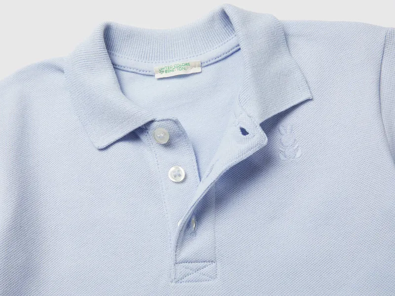 Poloshirt aus dehnbarer Bio-Baumwolle