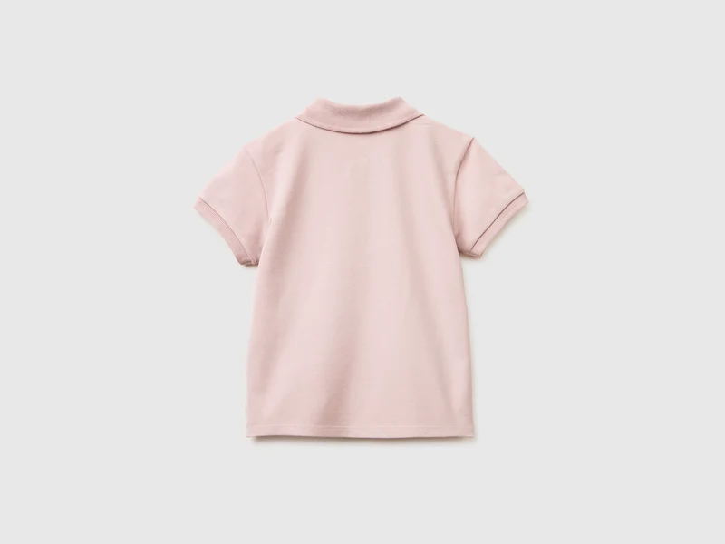 Kurzärmeliges Poloshirt aus Baumwolle