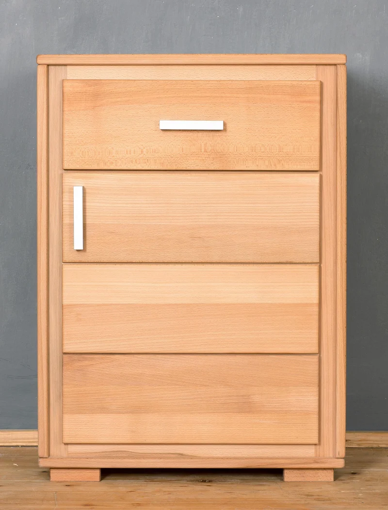 Sideboard Anrichte 1-türig Kernbuche Massivholz geölt, Genf